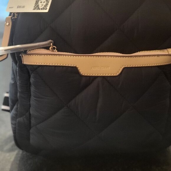 Anne Klein Nylon Black Backpack Brand New with tags - Picture 2 of 6